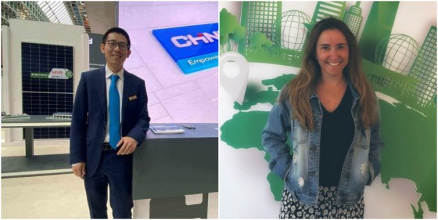 Leon Li y Verónica Tortosa de CHINT
