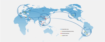 Mapa mundi Chint global